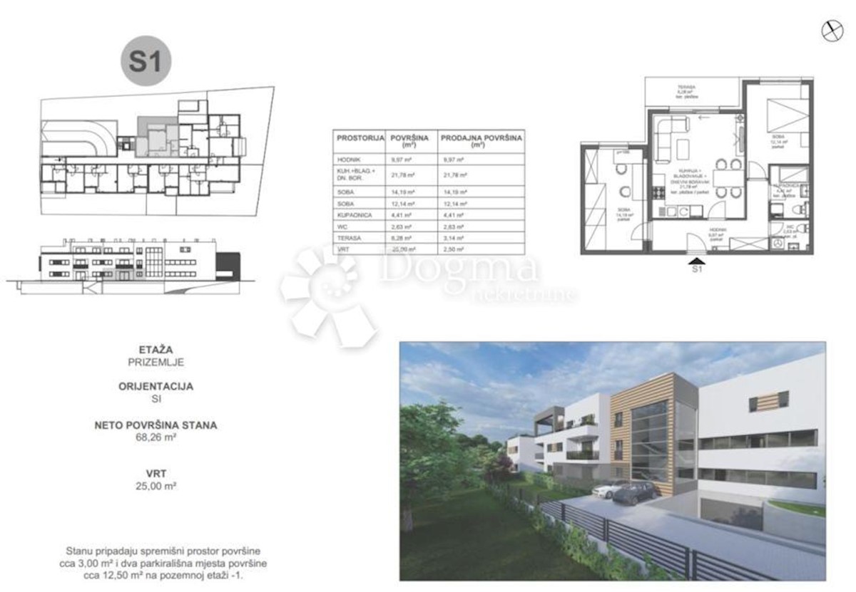 Allogio Centar, Samobor, Zlatka Price, 68,26m2