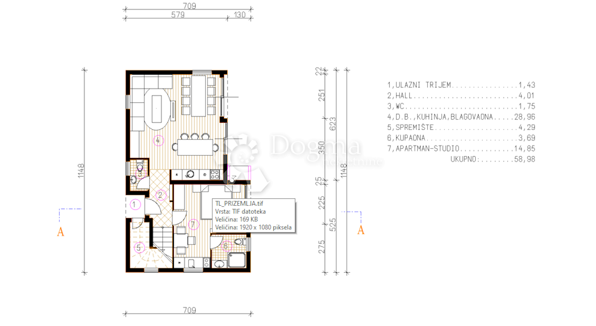 Terreno Zagore, Mošćenička Draga, 502m2