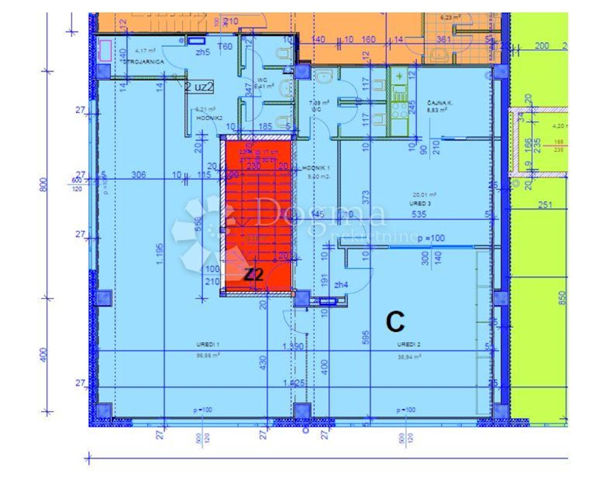 Locale commerciale Kastav, 527,75m2