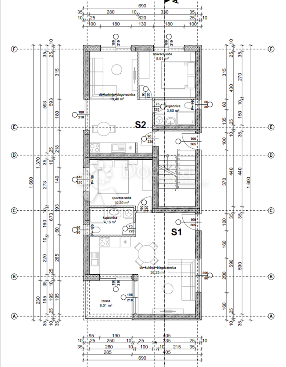 Allogio Vir, 48,51m2