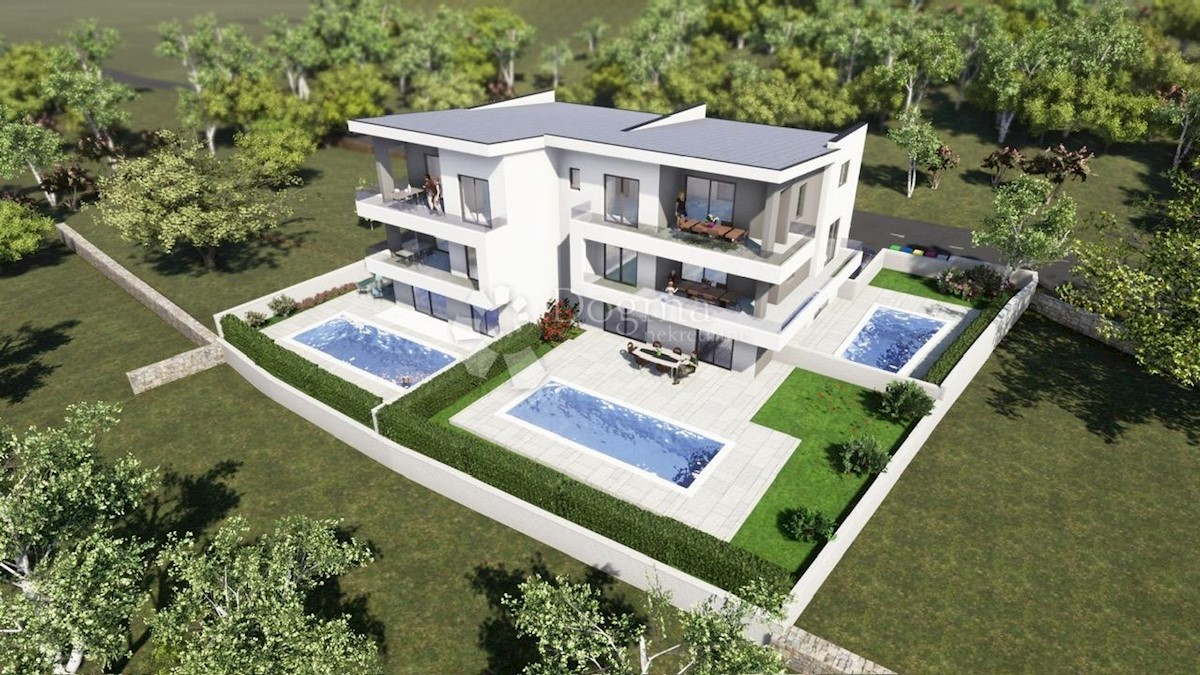 Appartamento Malinska, Malinska-Dubašnica, 121m2