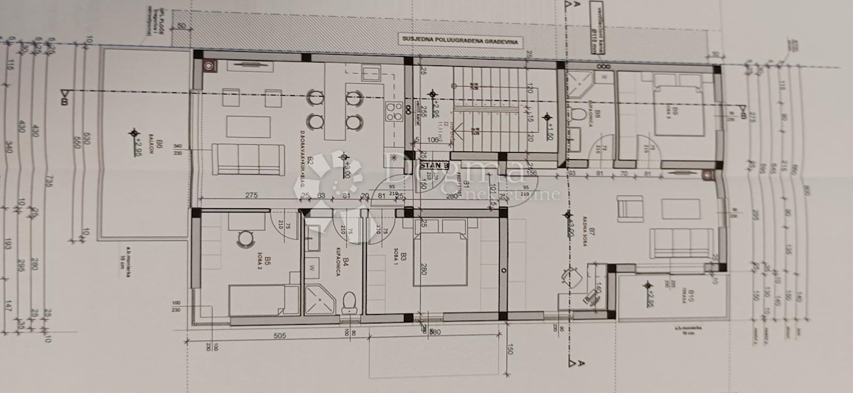 Terreno Medulin, 442m2