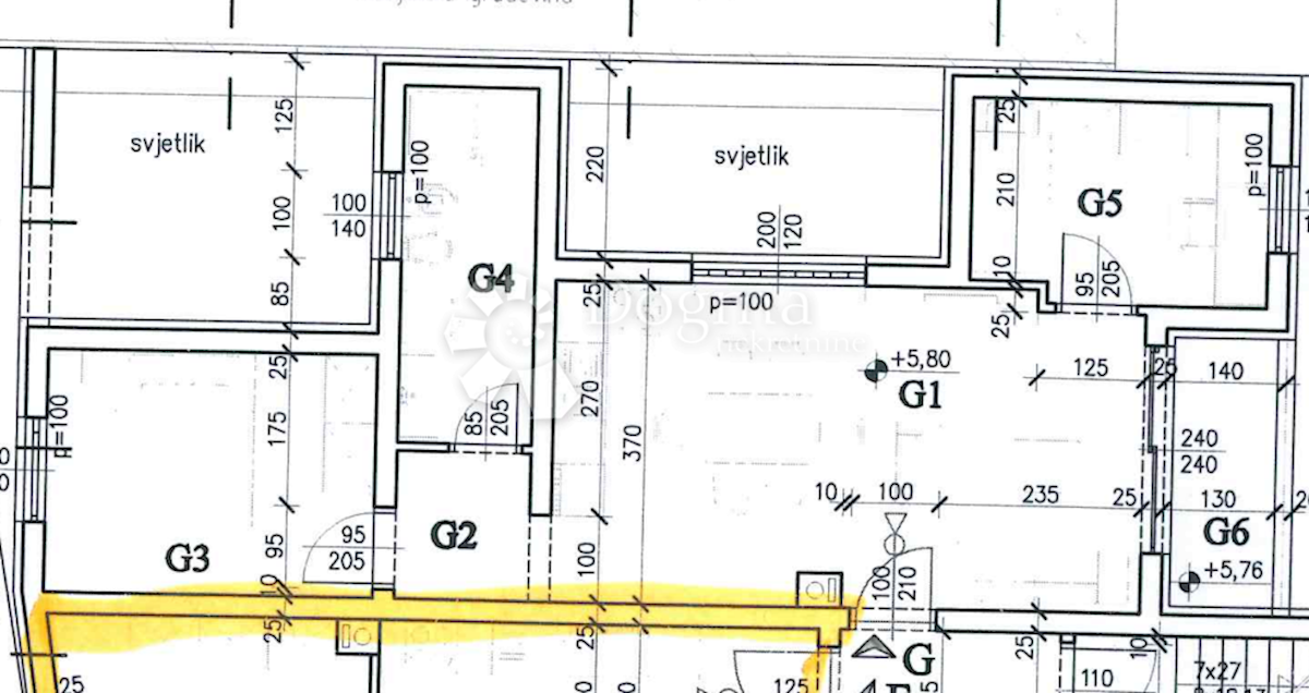 Allogio Centar, Pula, 54.96m2