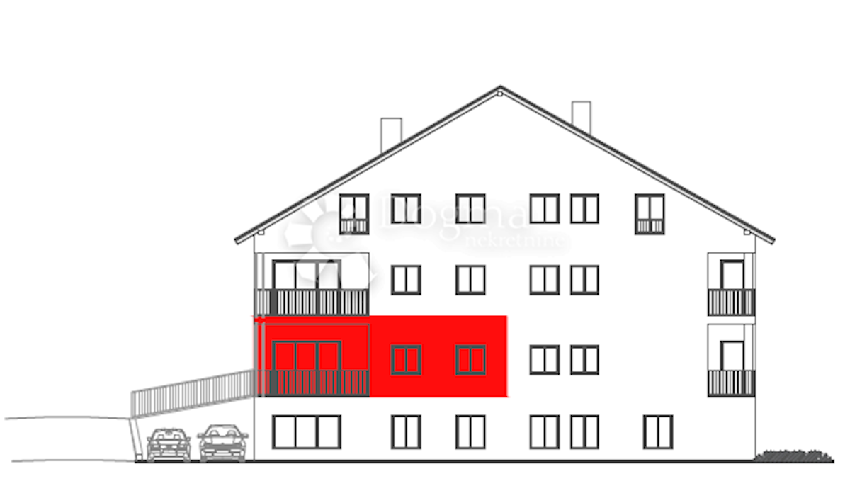 Allogio Brestje, Sesvete, 69,27m2