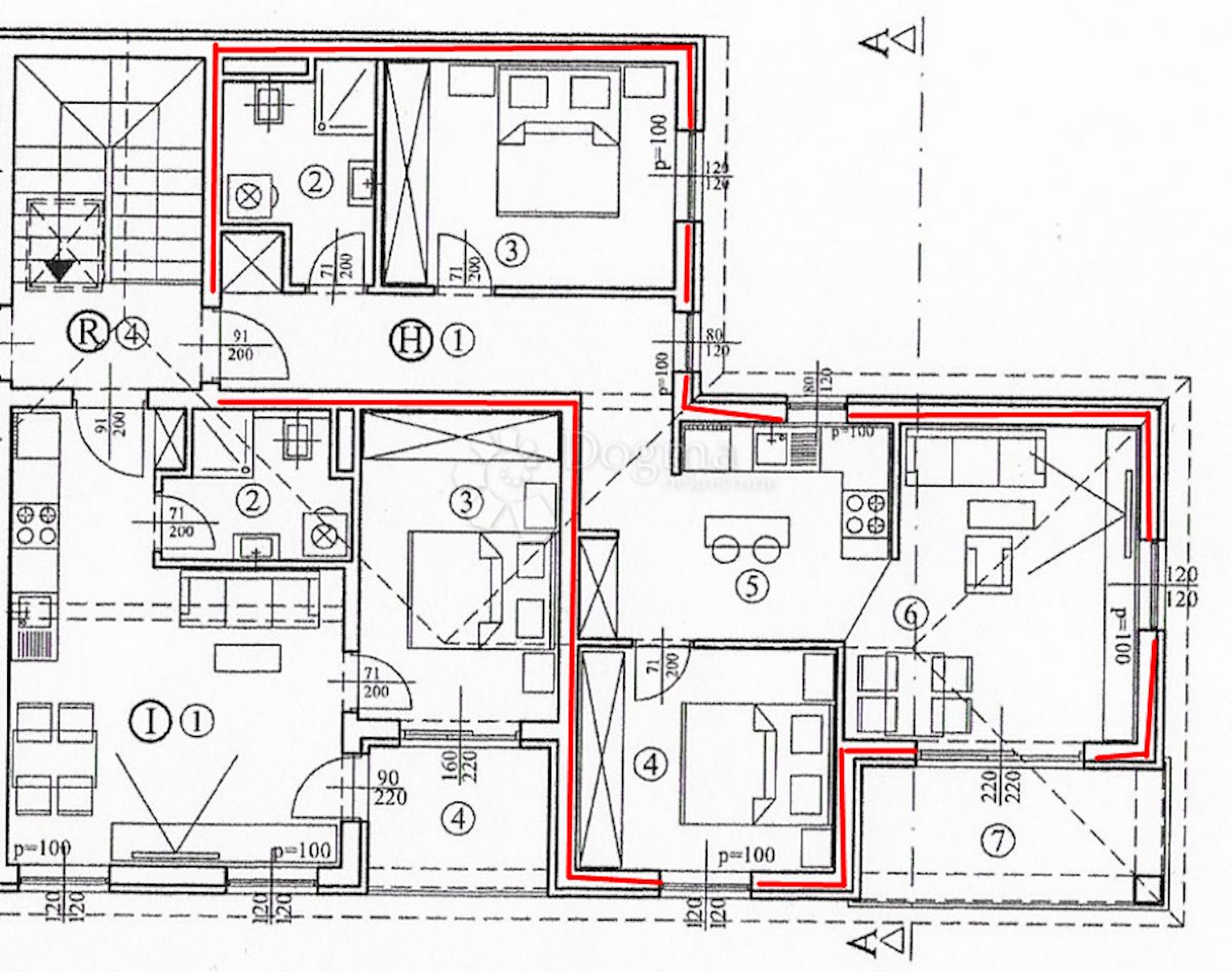 Allogio Poreč, 53,12m2