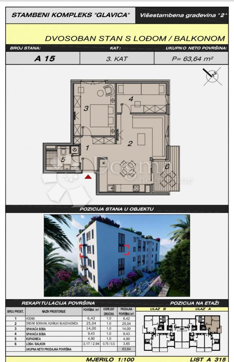 Allogio Makarska, 52,70m2