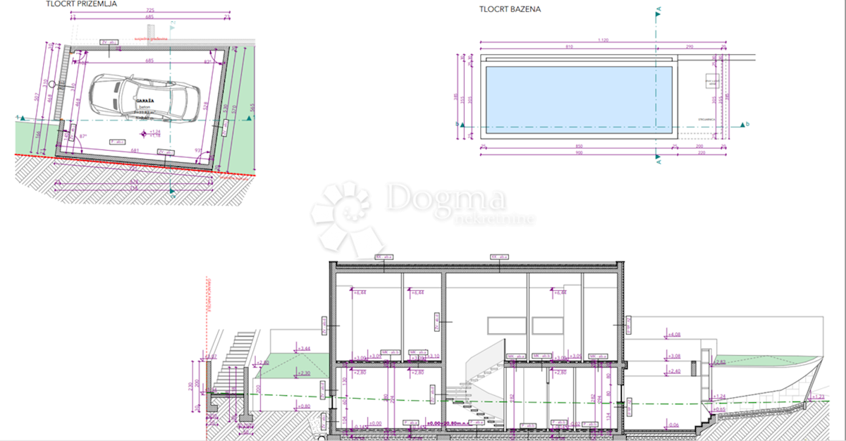 Casa Okrug Donji, Okrug, 218,26m2