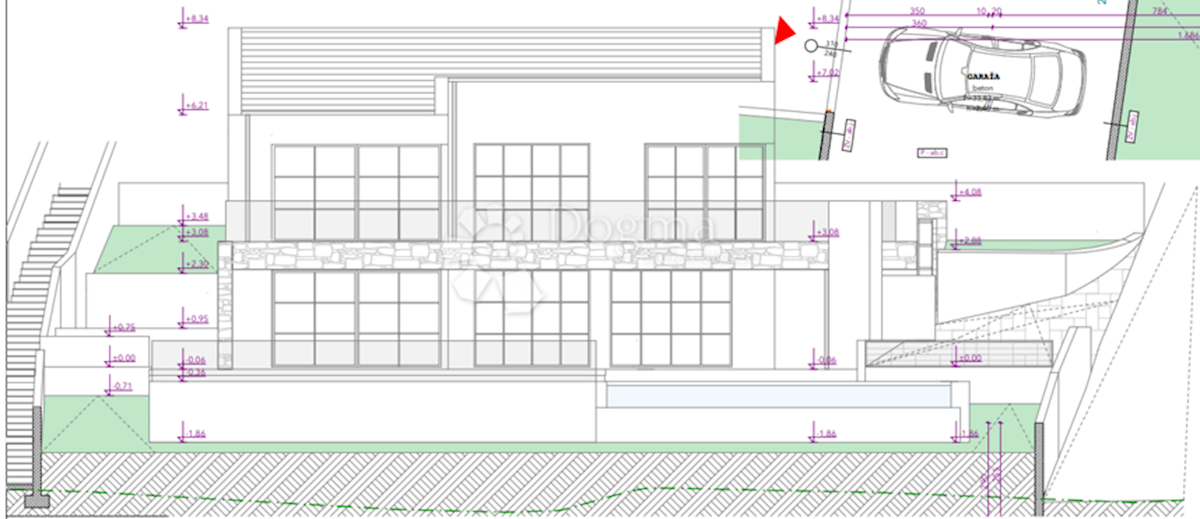 Casa Okrug Donji, Okrug, 218,26m2