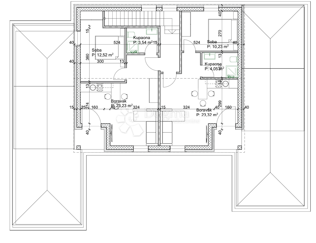 Terreno Kršan, 800m2