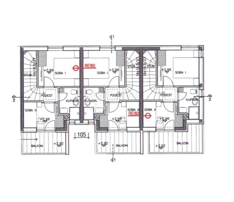 Allogio Mandre, Kolan, 57m2