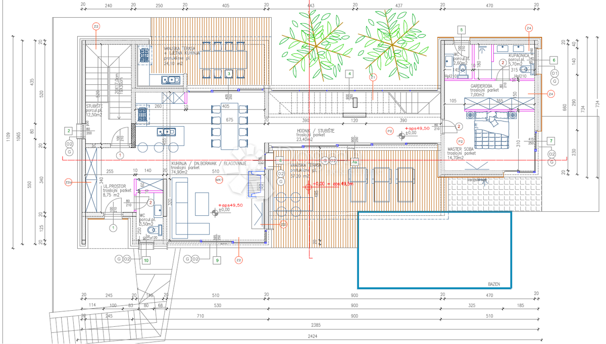 Casa Vodice, 374,95m2