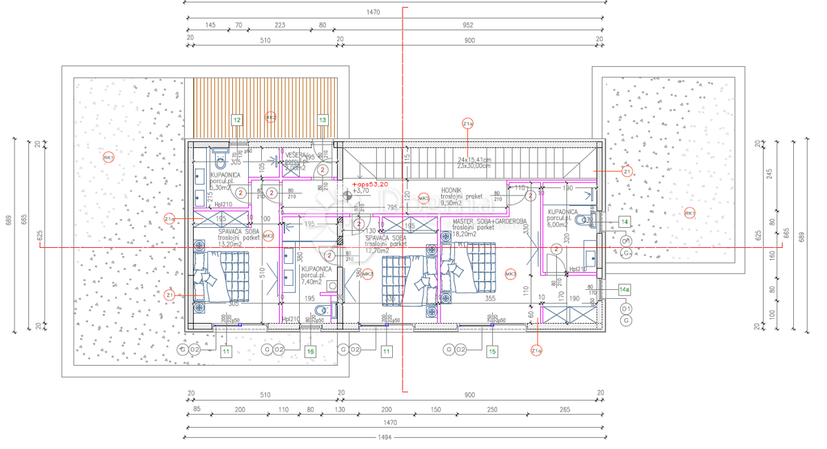 Casa Vodice, 374,95m2