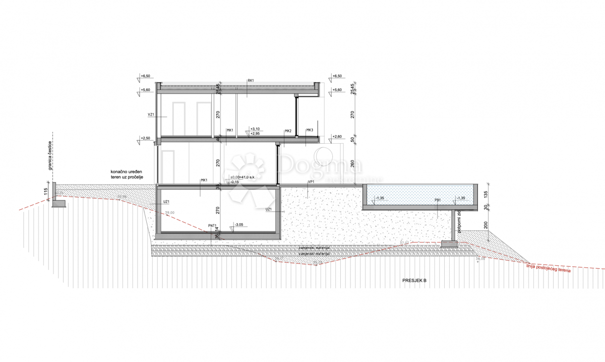 Terreno Labin, 620m2
