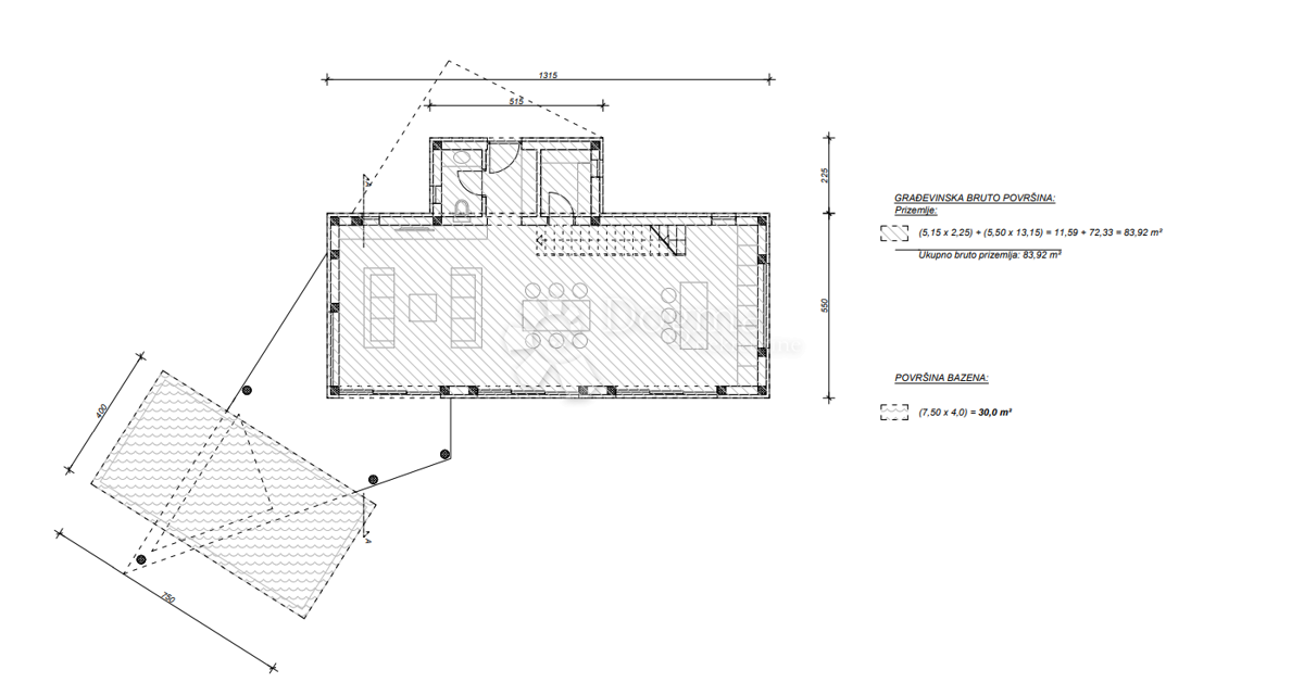 CASA IN COSTRUZIONE A 7 KM DAL MARE