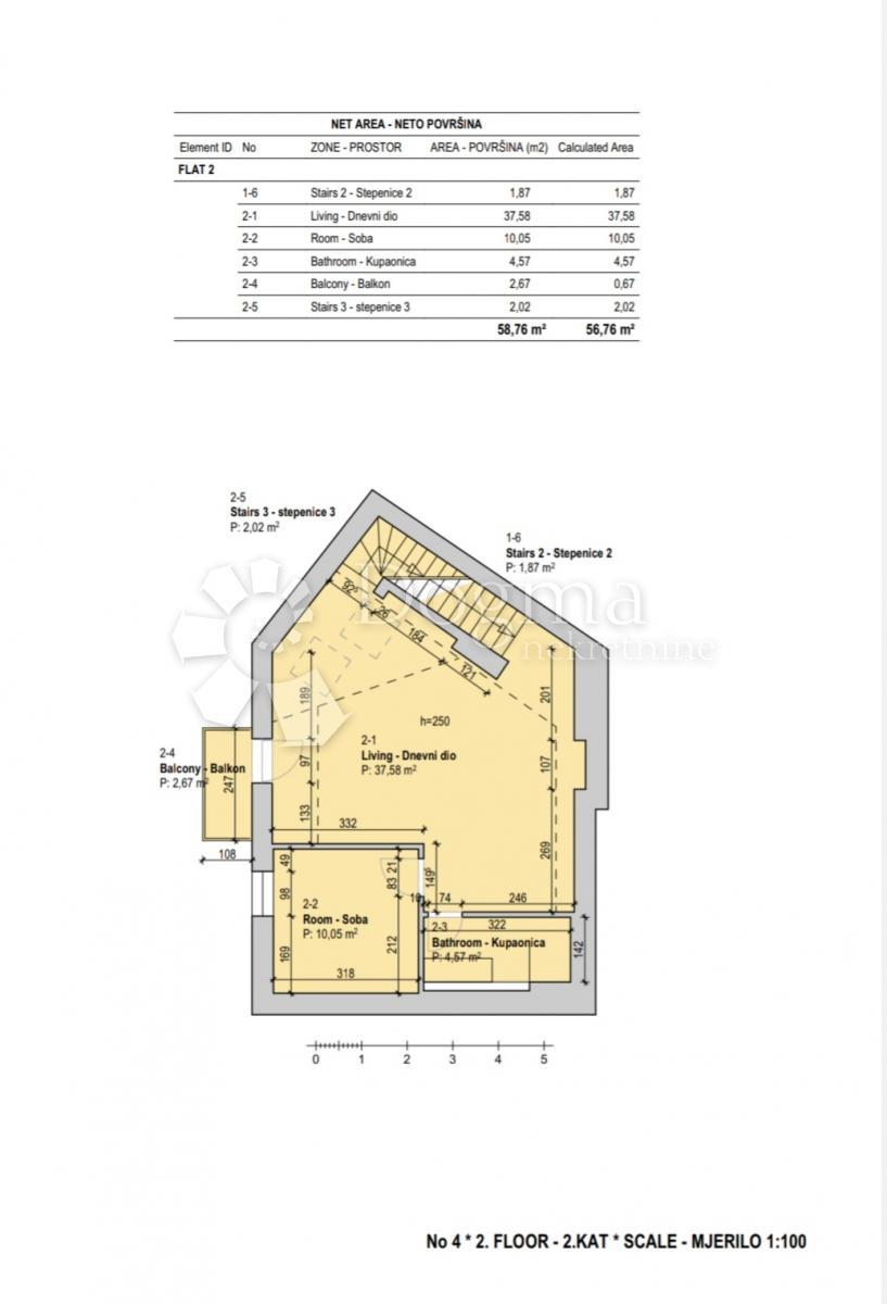 Casa Grad, Šibenik, 177m2
