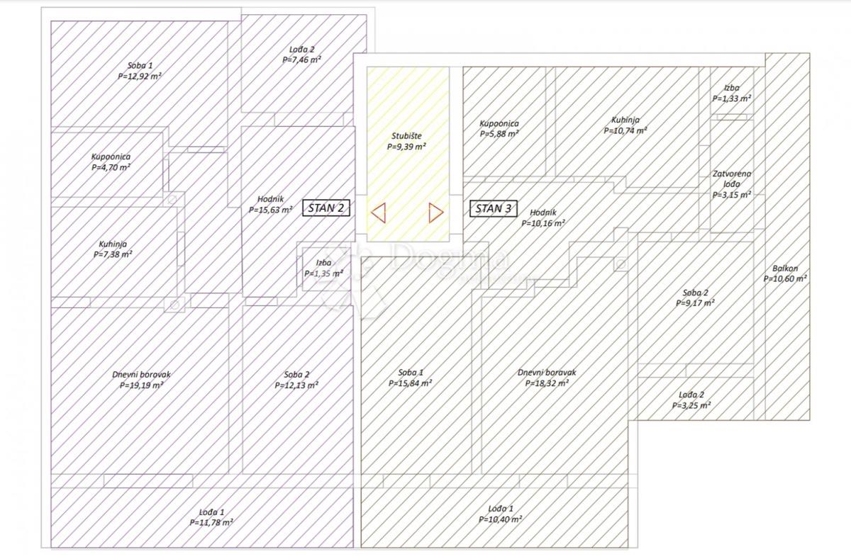 Allogio Špansko, Stenjevec, 219,80m2