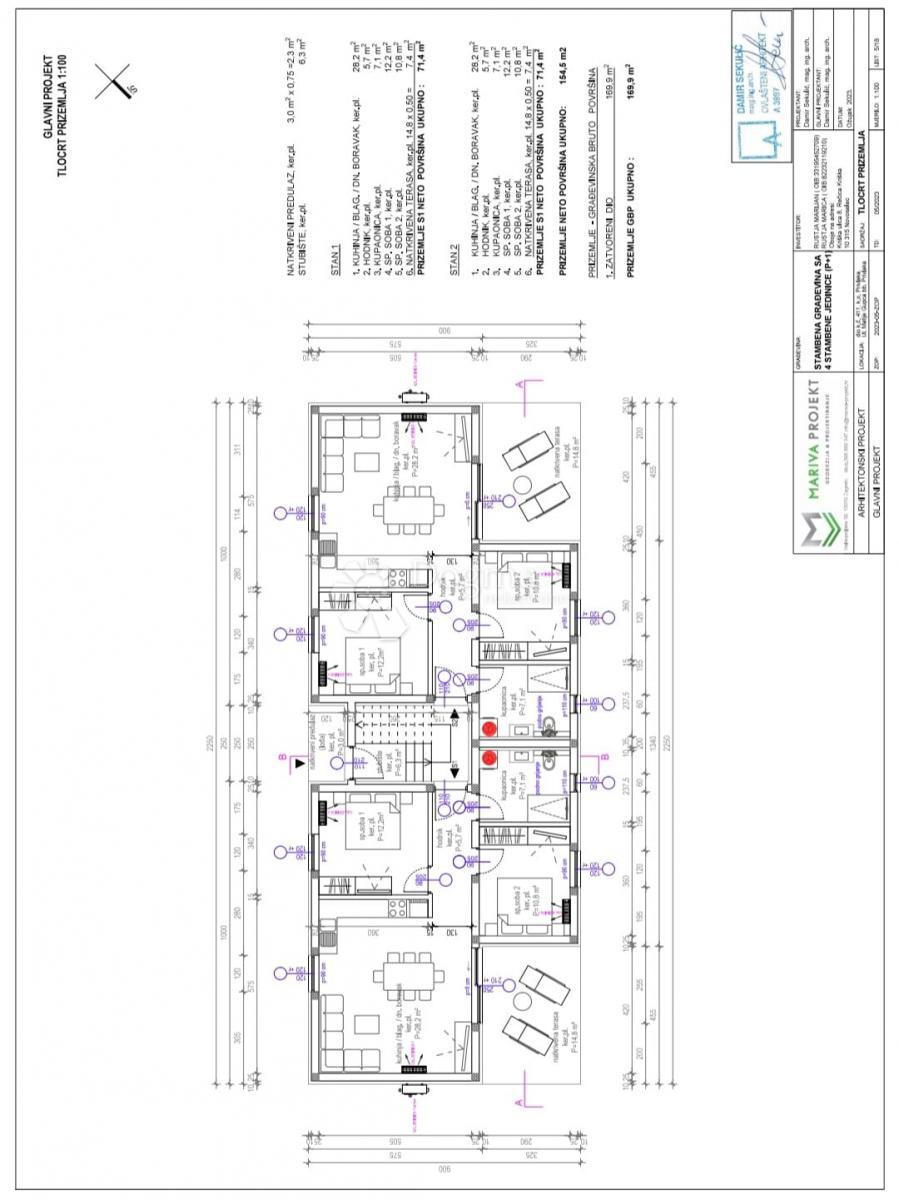 Allogio Privlaka, 79,53m2