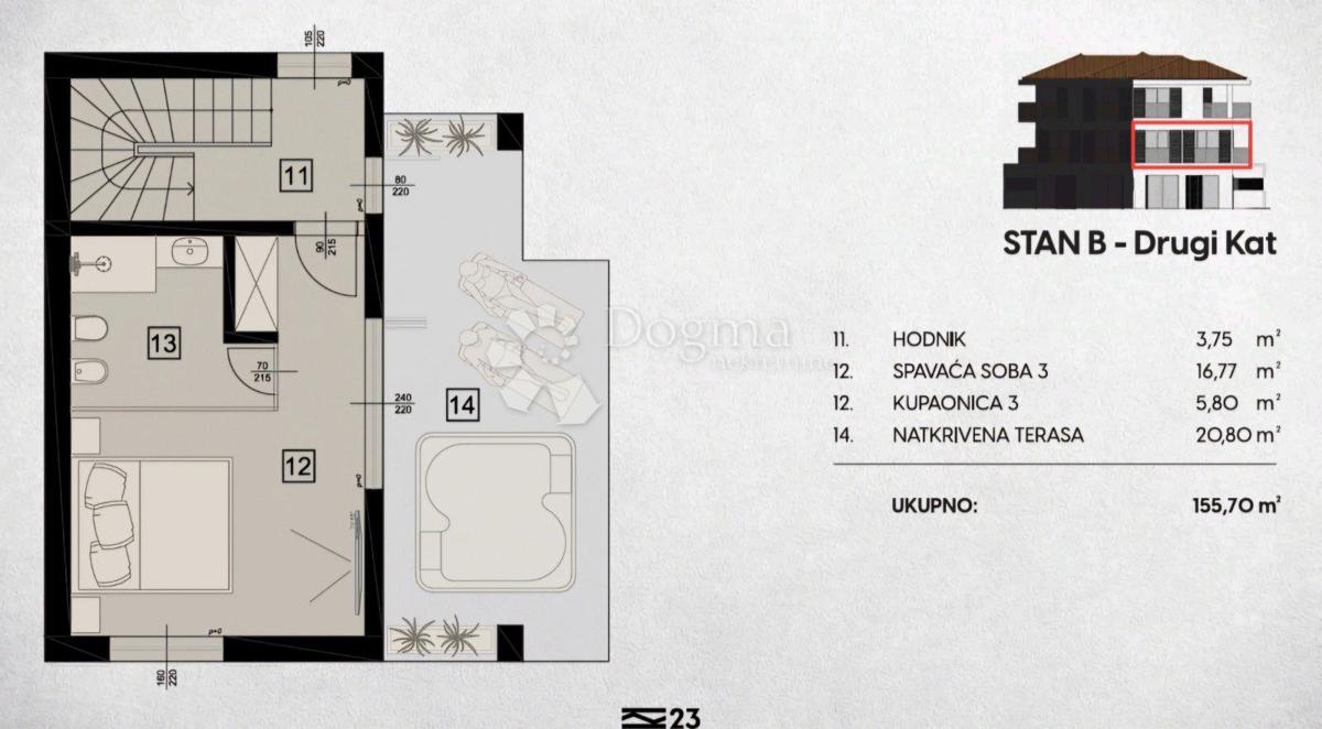 Casa Soline, Dobrinj, 145m2