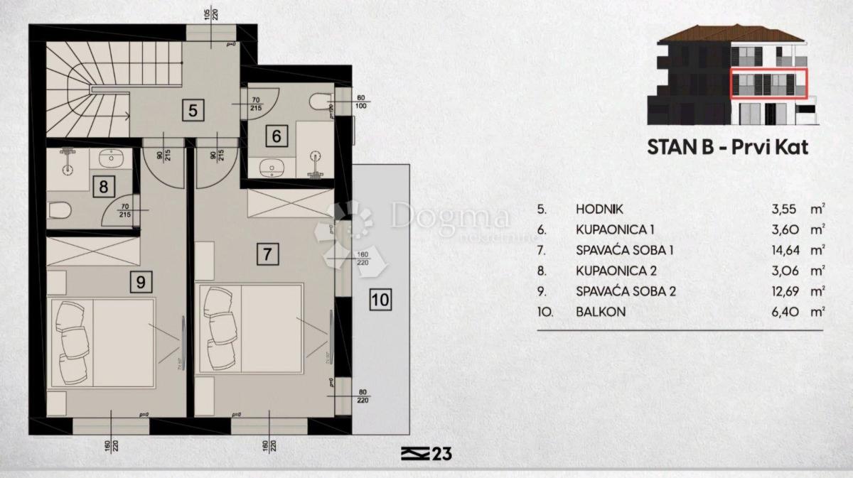 Casa Soline, Dobrinj, 145m2