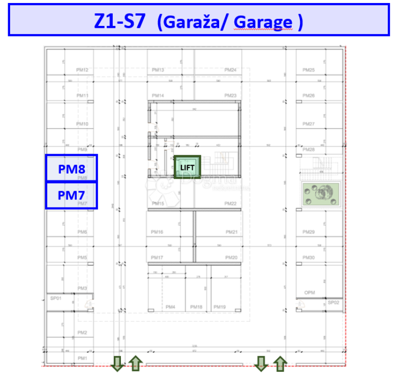 Z1/S7, NUOVO COMPLESSO RESIDENZIALE E COMMERCIALE VELI VRH - appartamento