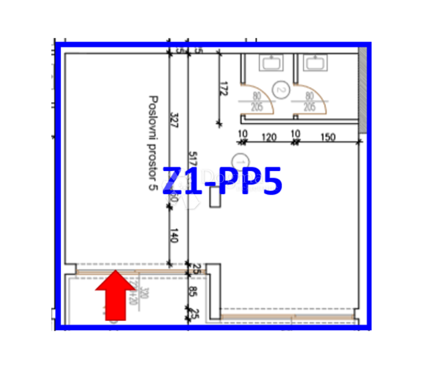 Z1/PP1 SPAZIO COMMERCIALE ALL'INTERNO DI UN NUOVO COMPLESSO RESIDENZIALE - OTTIMO!