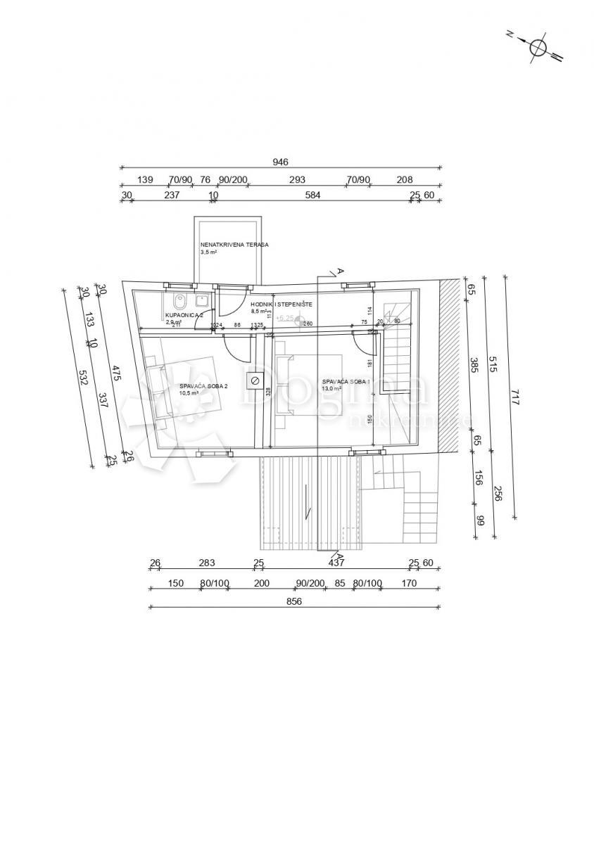 Casa Sovinjak, Buzet, 57,65m2