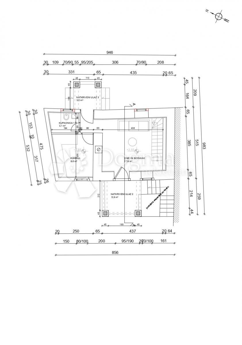 Casa Sovinjak, Buzet, 57,65m2