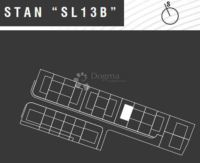 Allogio Štinjan, Pula, 57,13m2