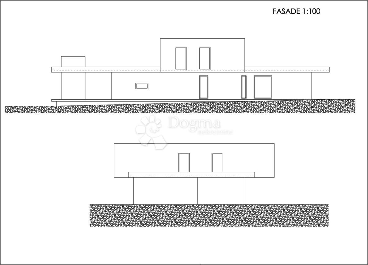 Ampio Terreno Combinato con Progetto Concettuale