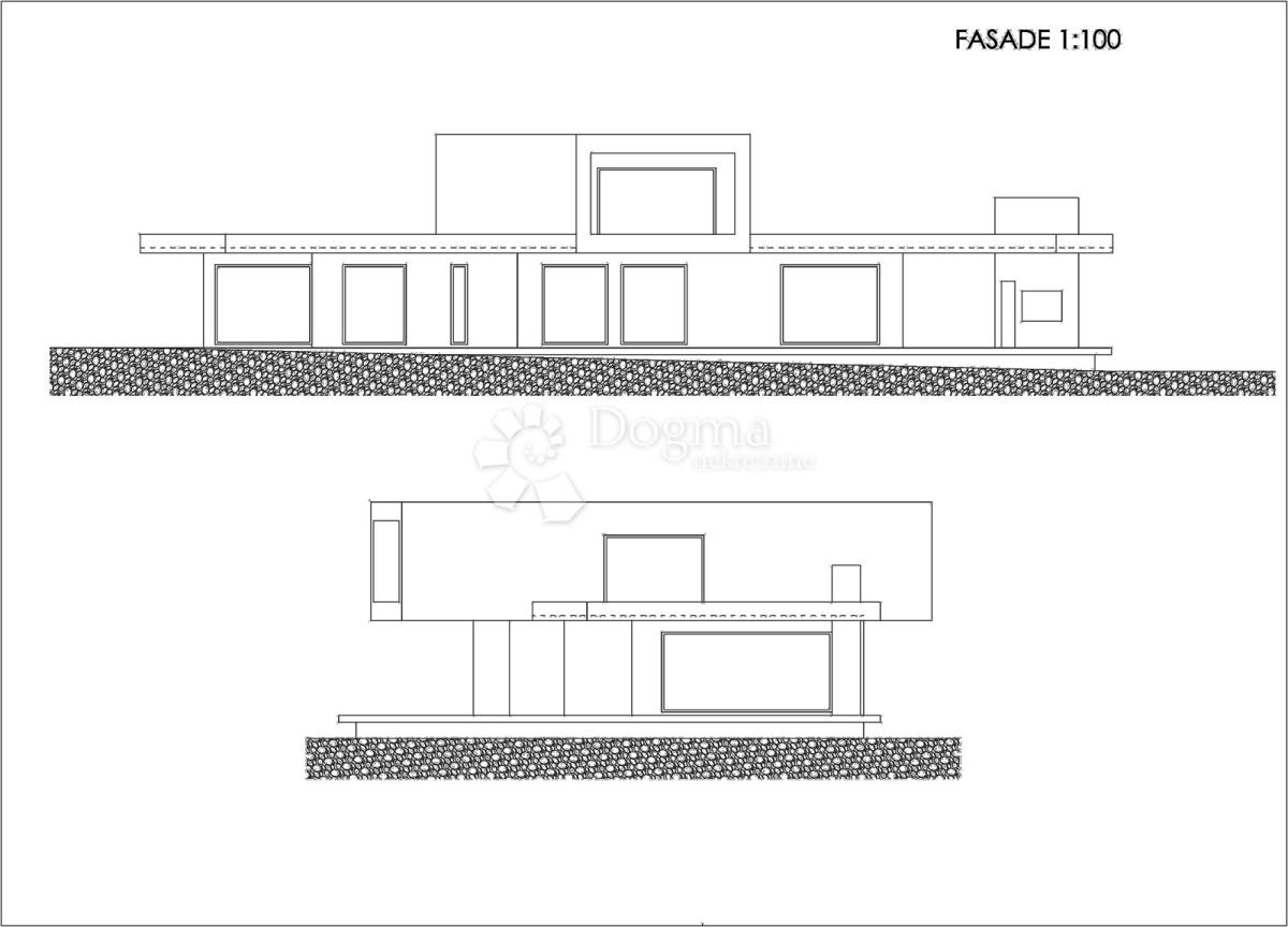 Ampio Terreno Combinato con Progetto Concettuale