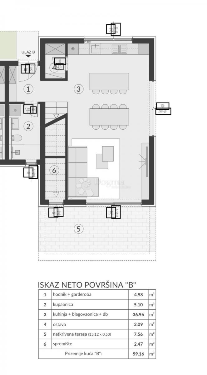 Casa Medulin, 120m2