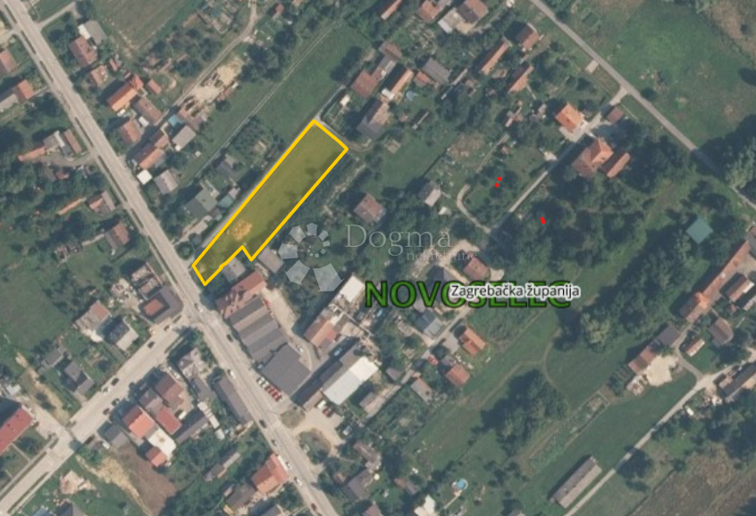Terreno edificabile Novoselec, Križ, 2.059m2