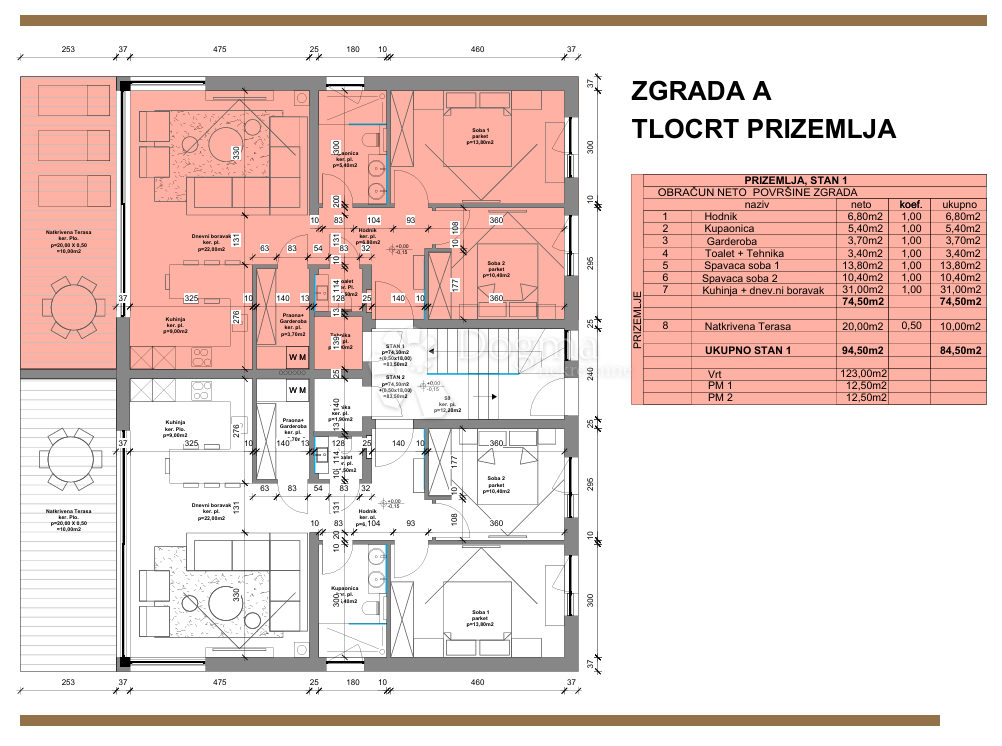 Allogio Poreč, 92,50m2