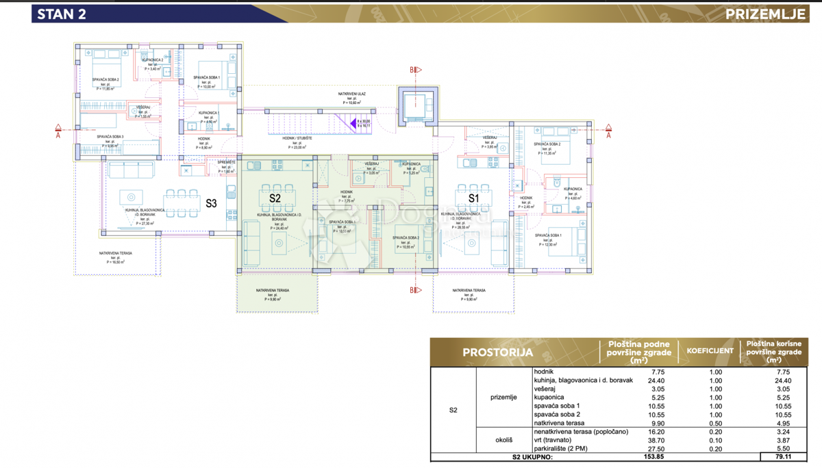 Allogio Privlaka, 79,11m2