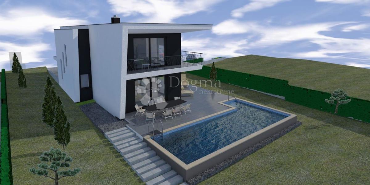 Villa moderna in posizione attraente