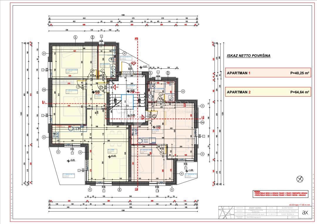 Allogio Brodarica, Šibenik - Okolica, 82,27m2