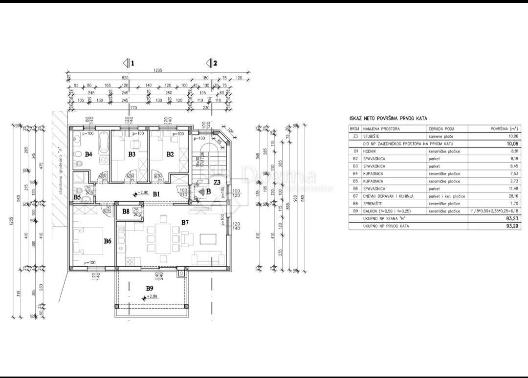 Allogio Loborika, Marčana, 82,42m2