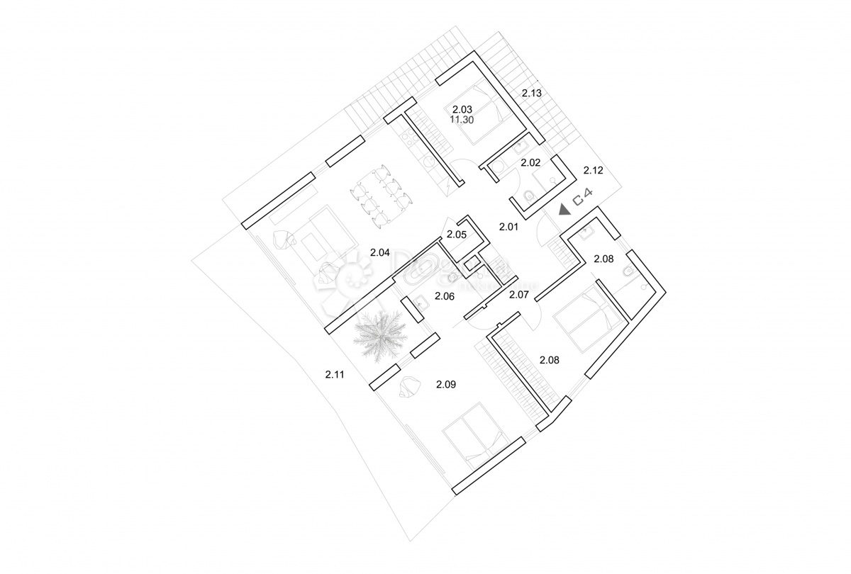 Lux Allogio Ražanj, Rogoznica, 117m2
