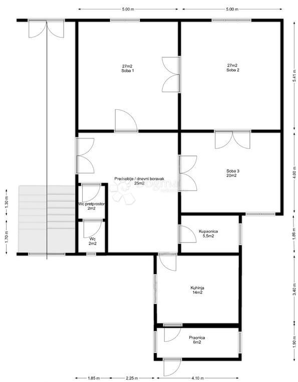 Casa Centar, Bjelovar, 180m2