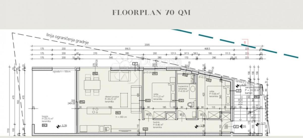 Allogio Seget Vranjica, Seget, 90m2