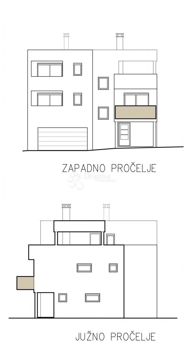 Allogio Valdebek, Pula, 54,98m2