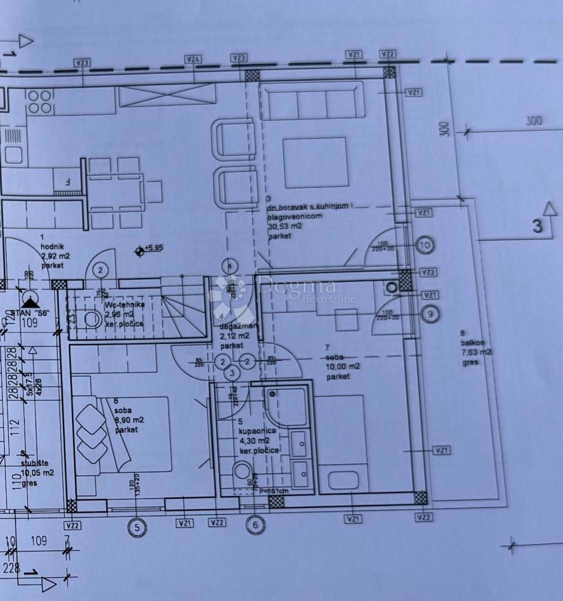 Allogio Rudeš, Trešnjevka - Sjever, 101,76m2