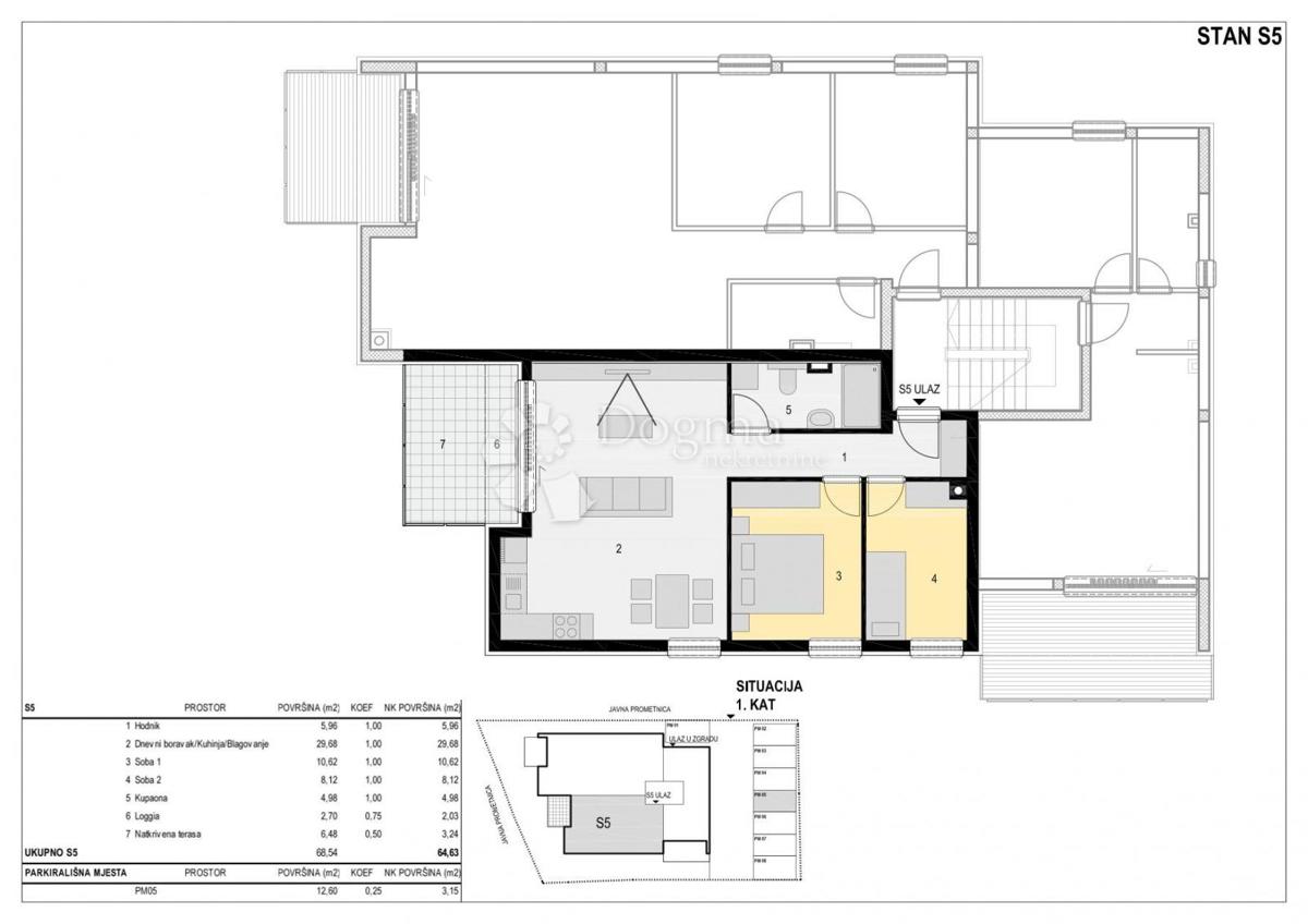 Allogio Mandre, Kolan, 89m2