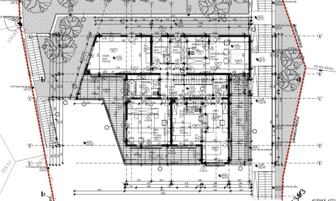 Terreno edificabile Omiš, 1.611m2