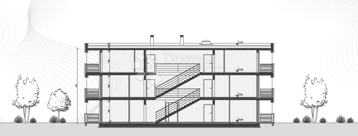 Allogio Šikići, Pula, 51,03m2