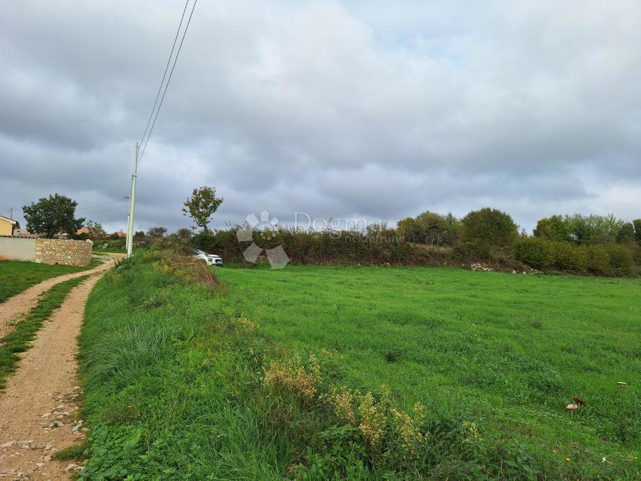 Terreno edificabile con permesso di costruzione vicino a Barban