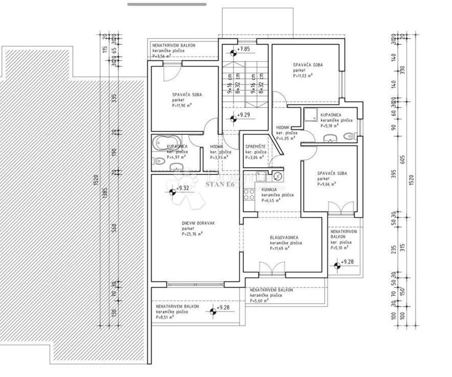 Opportunità d’investimento a Žnjan – 119 m², Due Appartamenti in Uno, Due Posti Auto