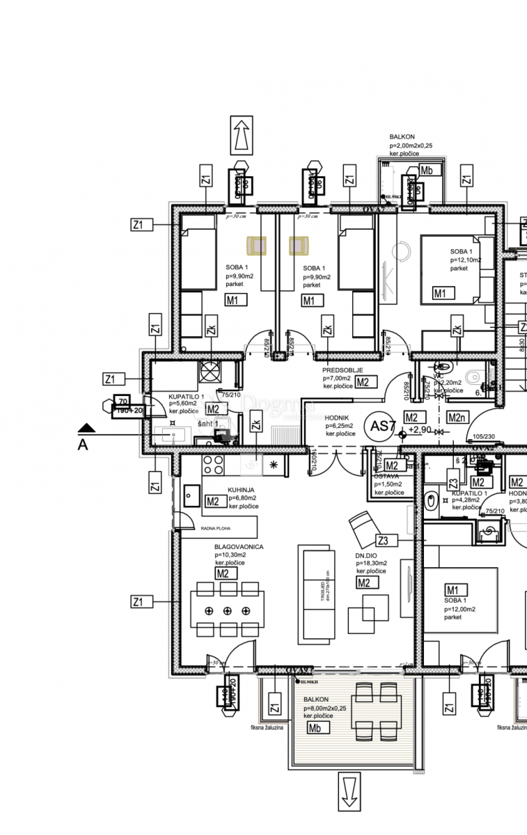 Allogio Dugopolje, 25m2