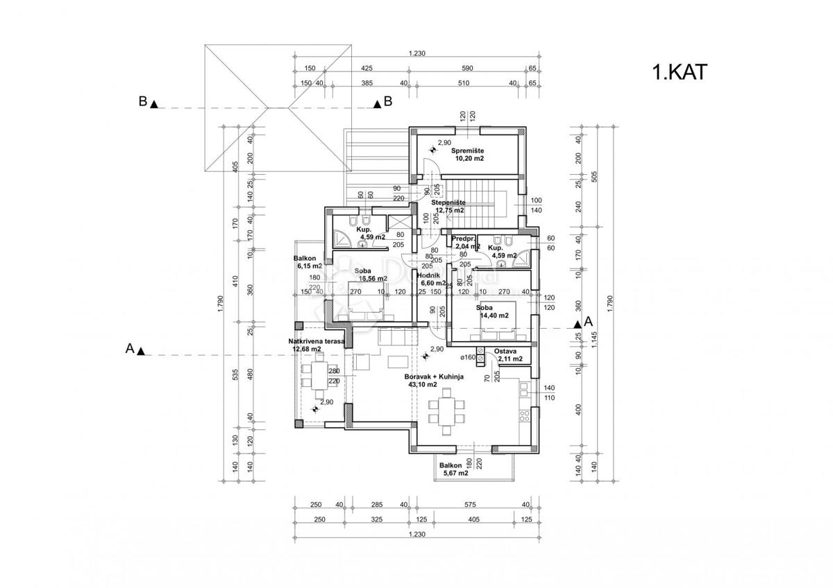 Casa Žgombići, Malinska-Dubašnica, 295m2