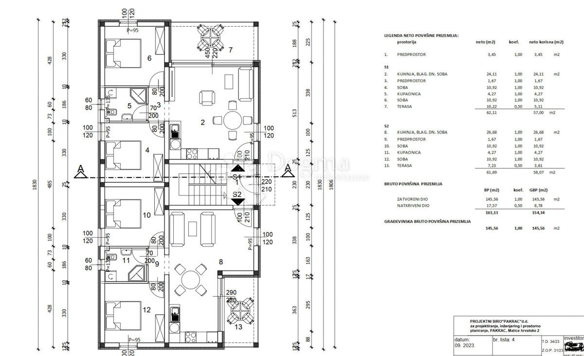 Allogio Seline, Starigrad, 58,07m2